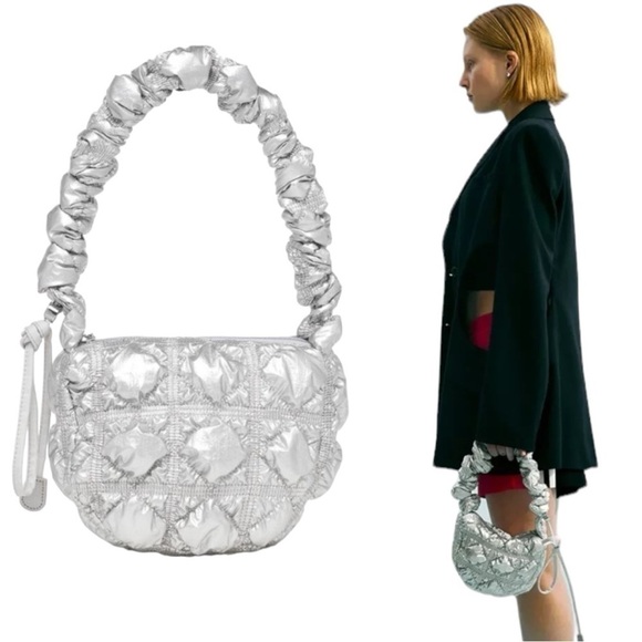 Authentic CARLYN Mini Poing Casual Style Unisex SILVER Nylon Streetwear … - Picture 12 of 16